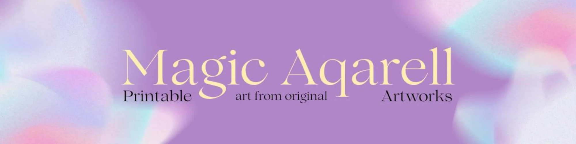 MagicAquarell – Hand Painted Watercolor Art Prints for Digital Download